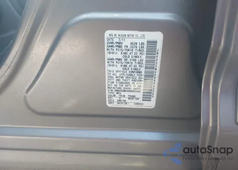 2011 Nissan Rogue S z USA, uszkodzony, nr VIN JN8AS5MVXBW690040